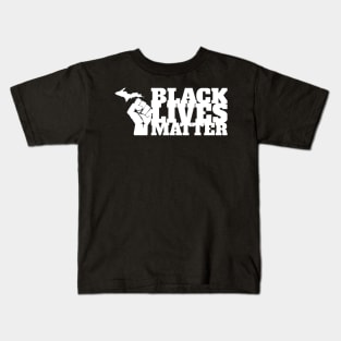 Black Lives Matter - Michigan Revolution 3 Kids T-Shirt